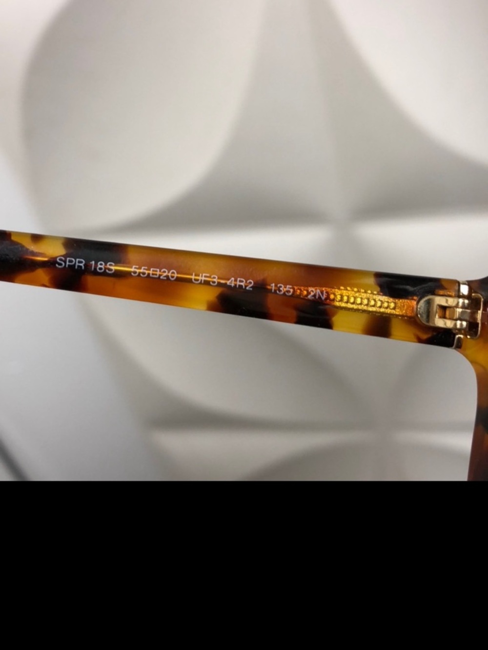 Prada Tortoiseshell Frame Sunglasses with Blue Lenses - Picture 5 of 10